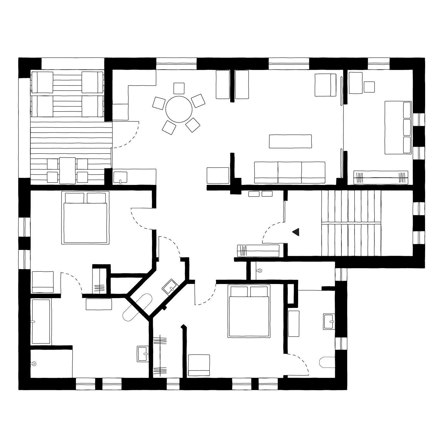 Villa B - Neuer Geist In Alten Mauern: Luxurioes Wohnen In Der Residenzstadt Γκότα Δωμάτιο φωτογραφία